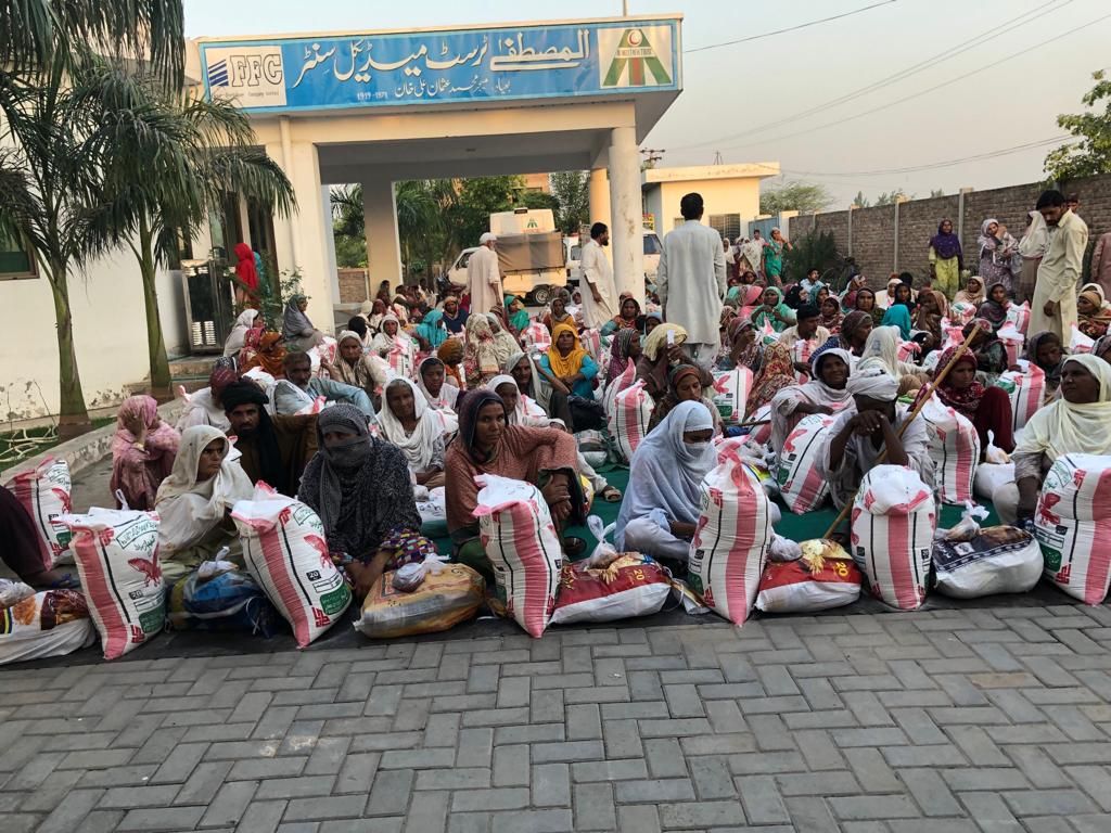 Ration Distribution — Sillanwali