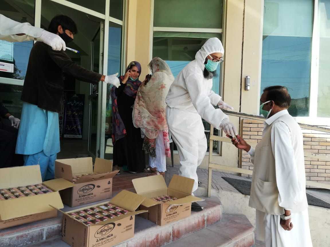 Soap Bar Distribution — Hygiene Drive